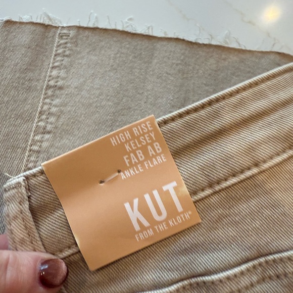 NWT KUT from the Kloth tan jeans size 6 - Picture 4 of 5